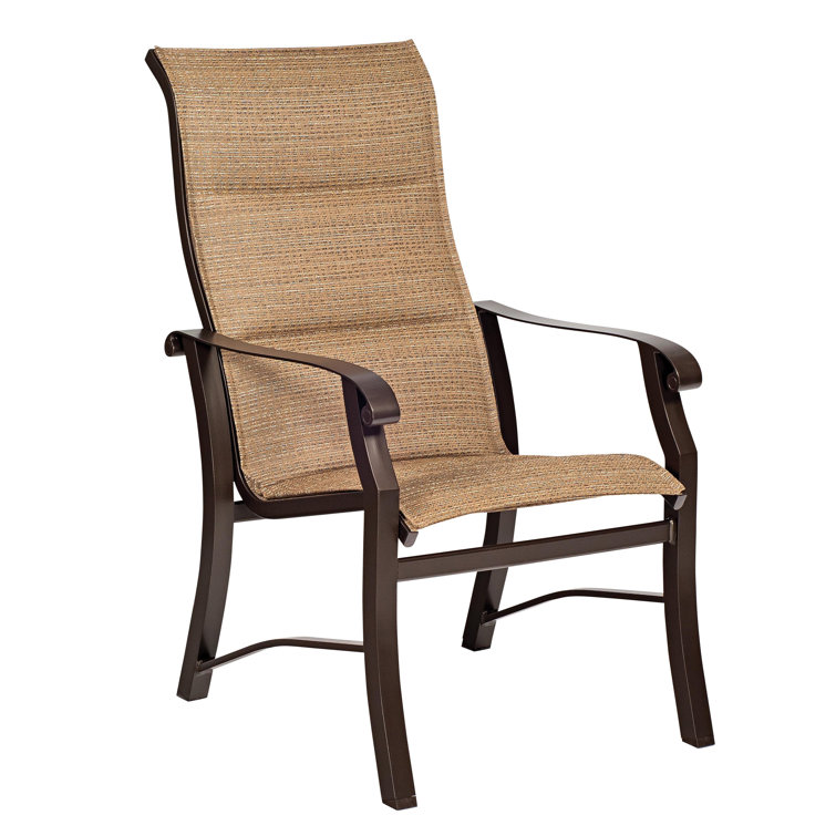 Woodard Cortland Sling HighBack Patio Dining Chair Perigold